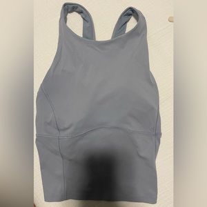 Lululemon cropped racer back tank